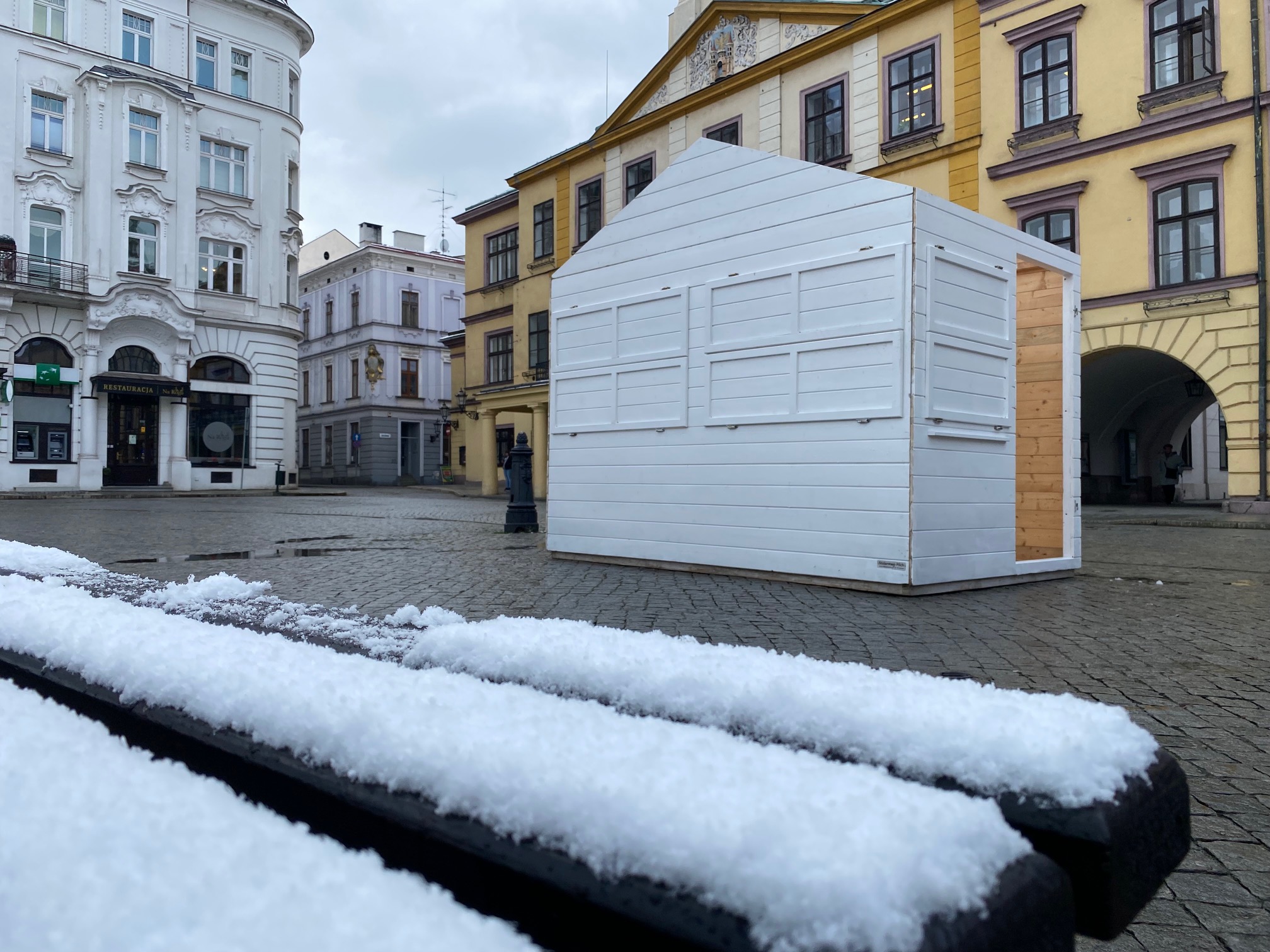 Trwają przygotowania do Jarmarku św. Mikołaja w Cieszynie fot. BSK