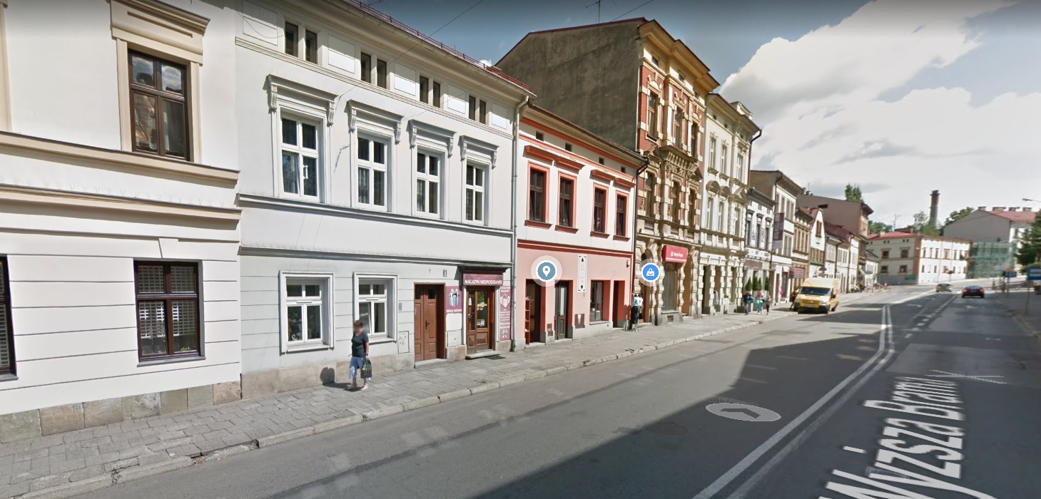ulica Wyższa Brama, fot. Google