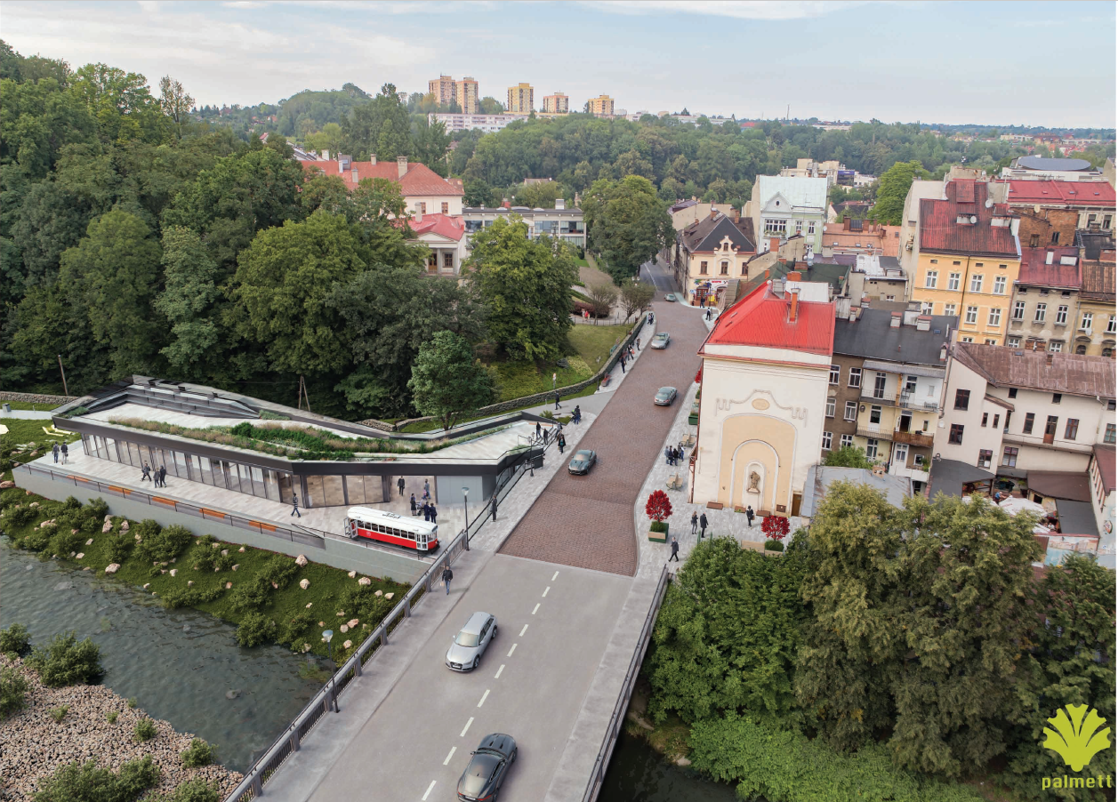 Zdjęcie: wizualizacja budynku przy ul. Zamkowej 1, firma Palmett