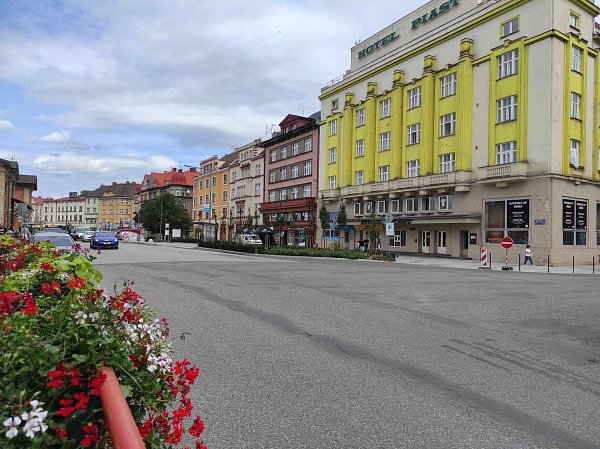 Ulica Dworcowa w Czeskim Cieszynie, fot. Miasto Czeski Cieszyn