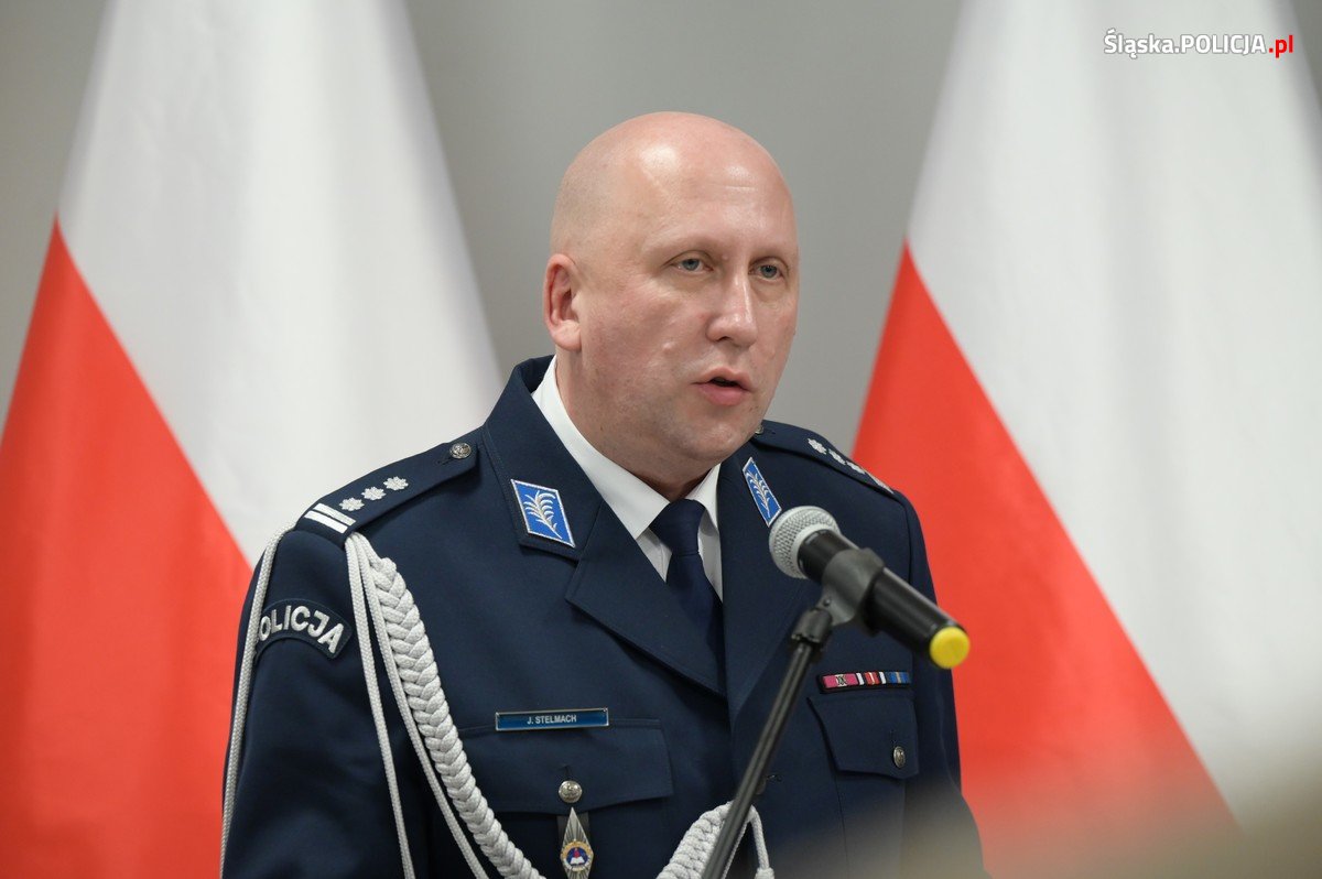 insp. Jacek Stelmach, fot. Komenda Powiatowa Policji w Cieszynie