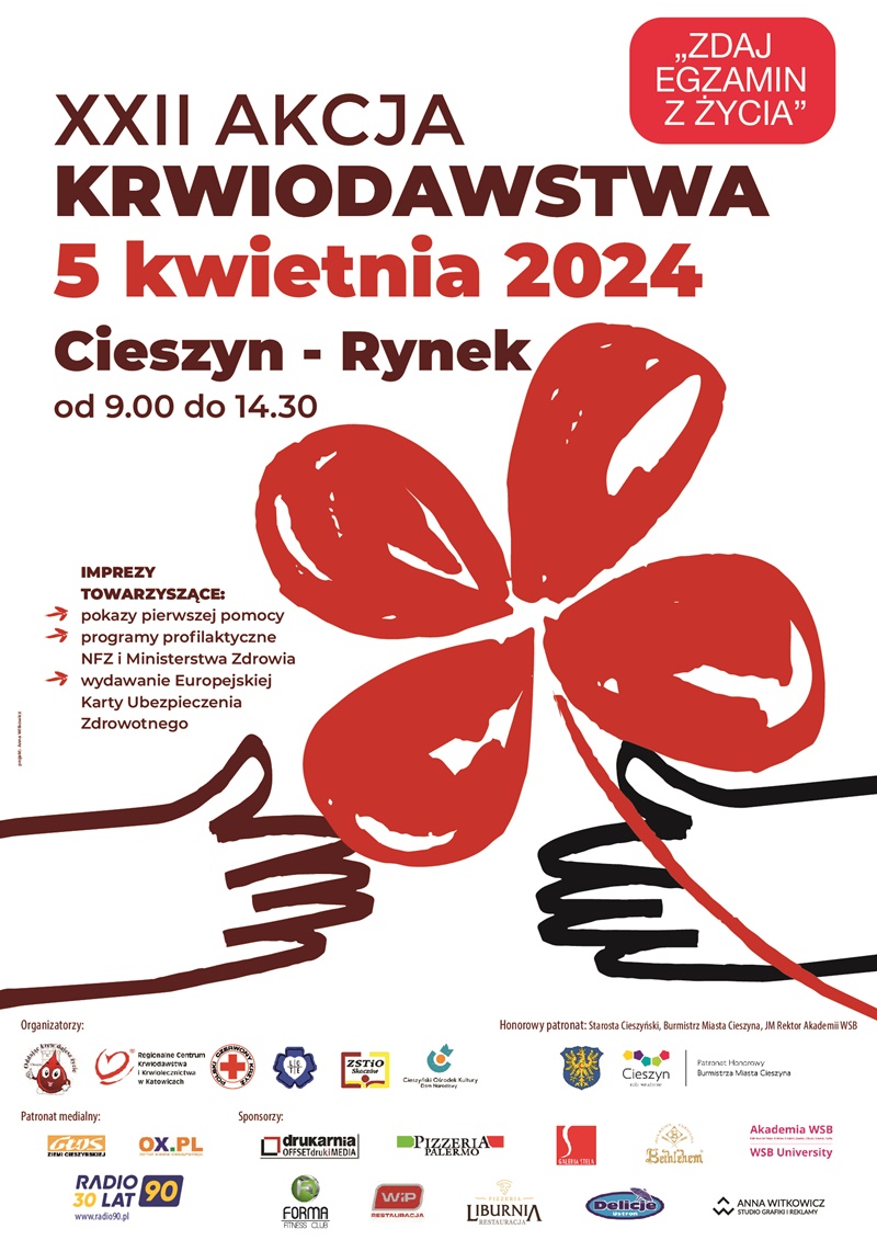 Plakat „Zdaj egzamin z życia” fot. mat.pras
