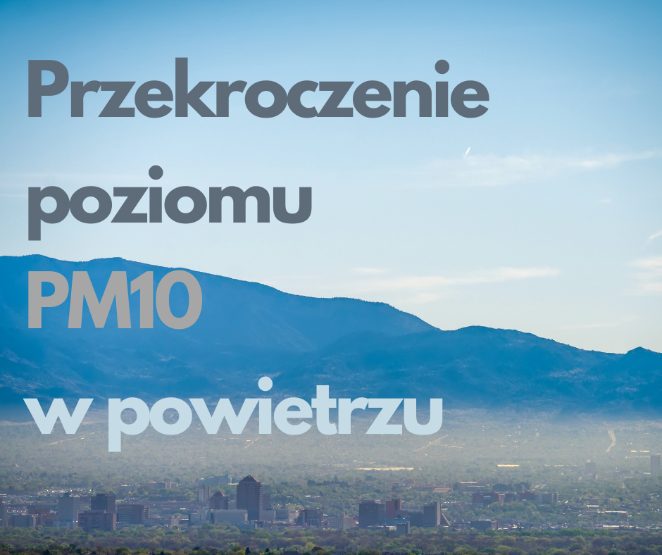 PM10 w powietrzu