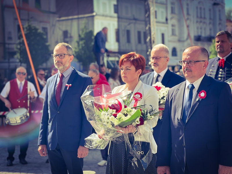 Obchody Narodowego Święta 3 Maja w Cieszynie fot. BSK