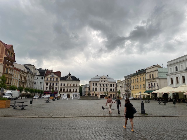 Cieszyński rynek fot. BSK