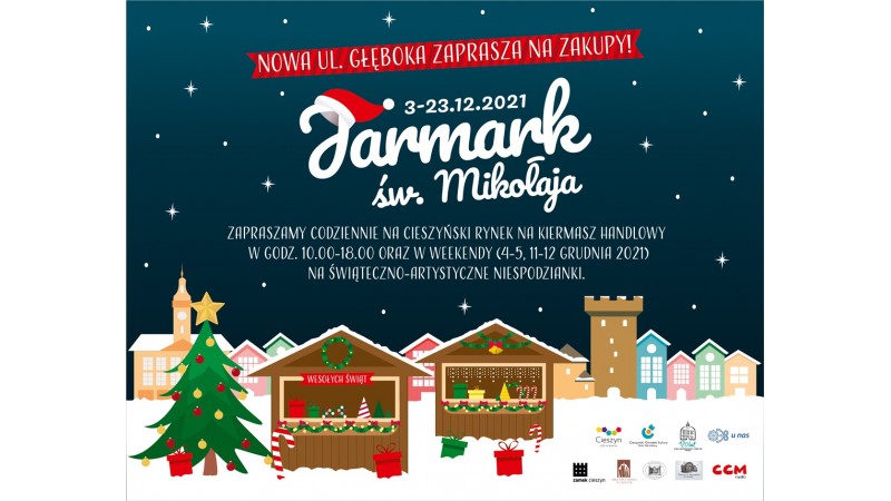 Jarmark św. Mikołaja w Cieszynie 