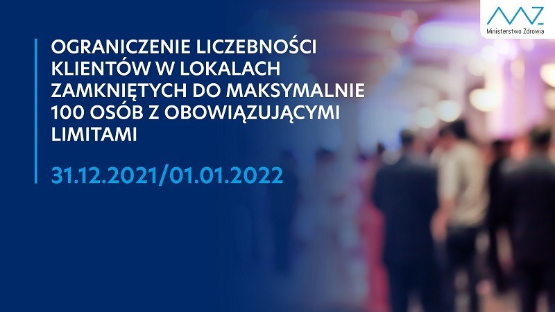 Ministerstwo Zdrowia poinformowało o nowych obostrzeniach fot. mat.pras