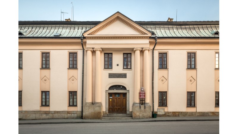 Budynek Wydziału Spraw Obywatelskich i Działalności Gospodarczej Urzędu Miejskiego w Cieszynie fot. mat.pras