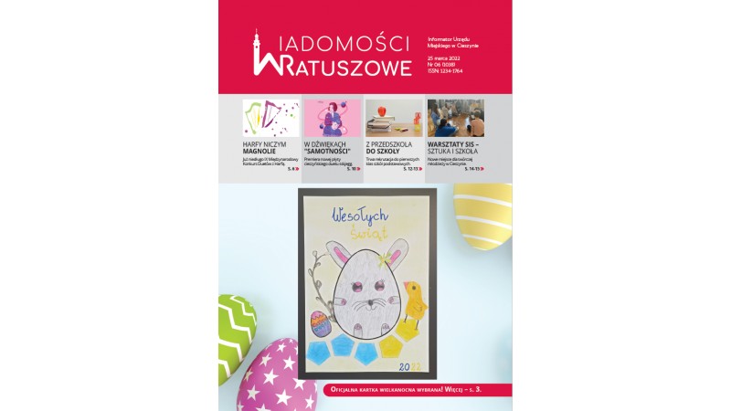 Okładka nowego numeru Wiadomości Ratuszowych