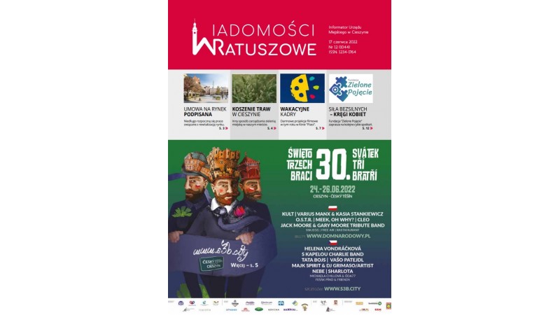 Okładka Wiadomości Ratuszowych, nr 12