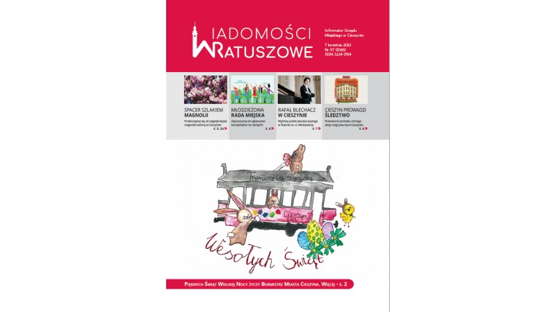 Okładka Wiadomości Ratuszowych nr 7/2023