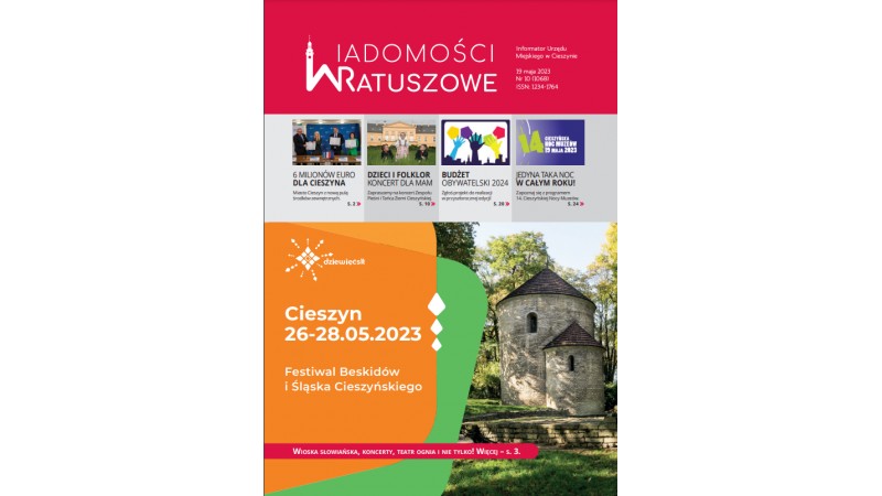 Okładka Wiadomości Ratuszowych nr 10/2023