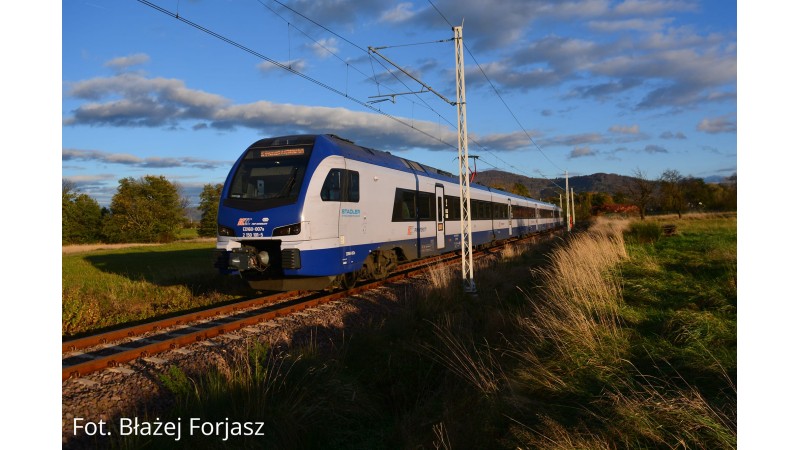  zespół trakcyjny ED160 jako pociąg Intercity 