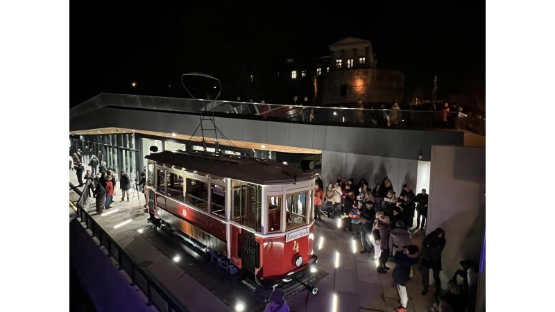 Replika cieszyńskiego tramwaju (UM Cieszyn)