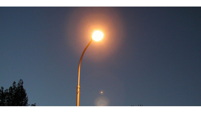 Oświetlenie uliczne, zdjęcie przykładowe