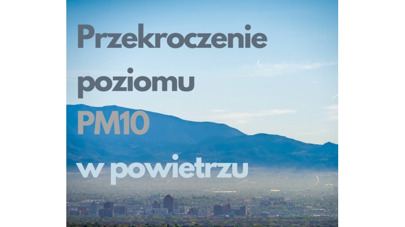 PM10 w powietrzu