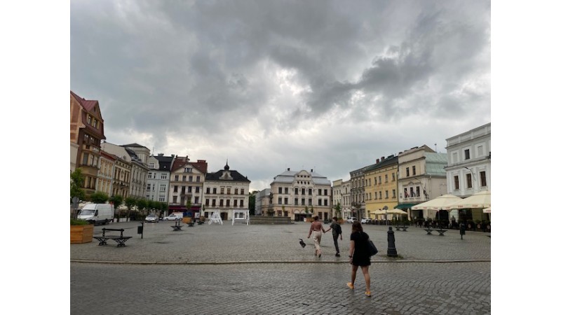 Cieszyński rynek fot. BSK