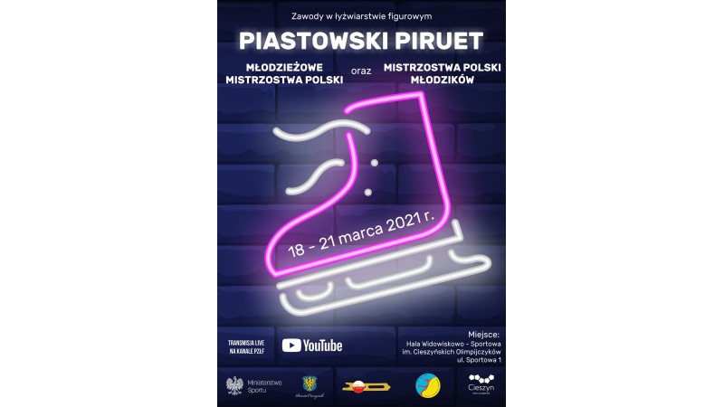 Plakat wydarzenia Piastowski Piruet