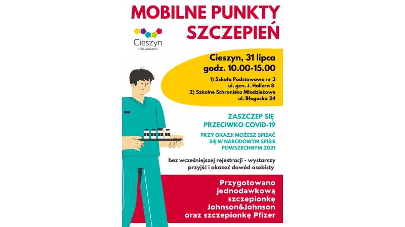 Mobilny punkt szczepień