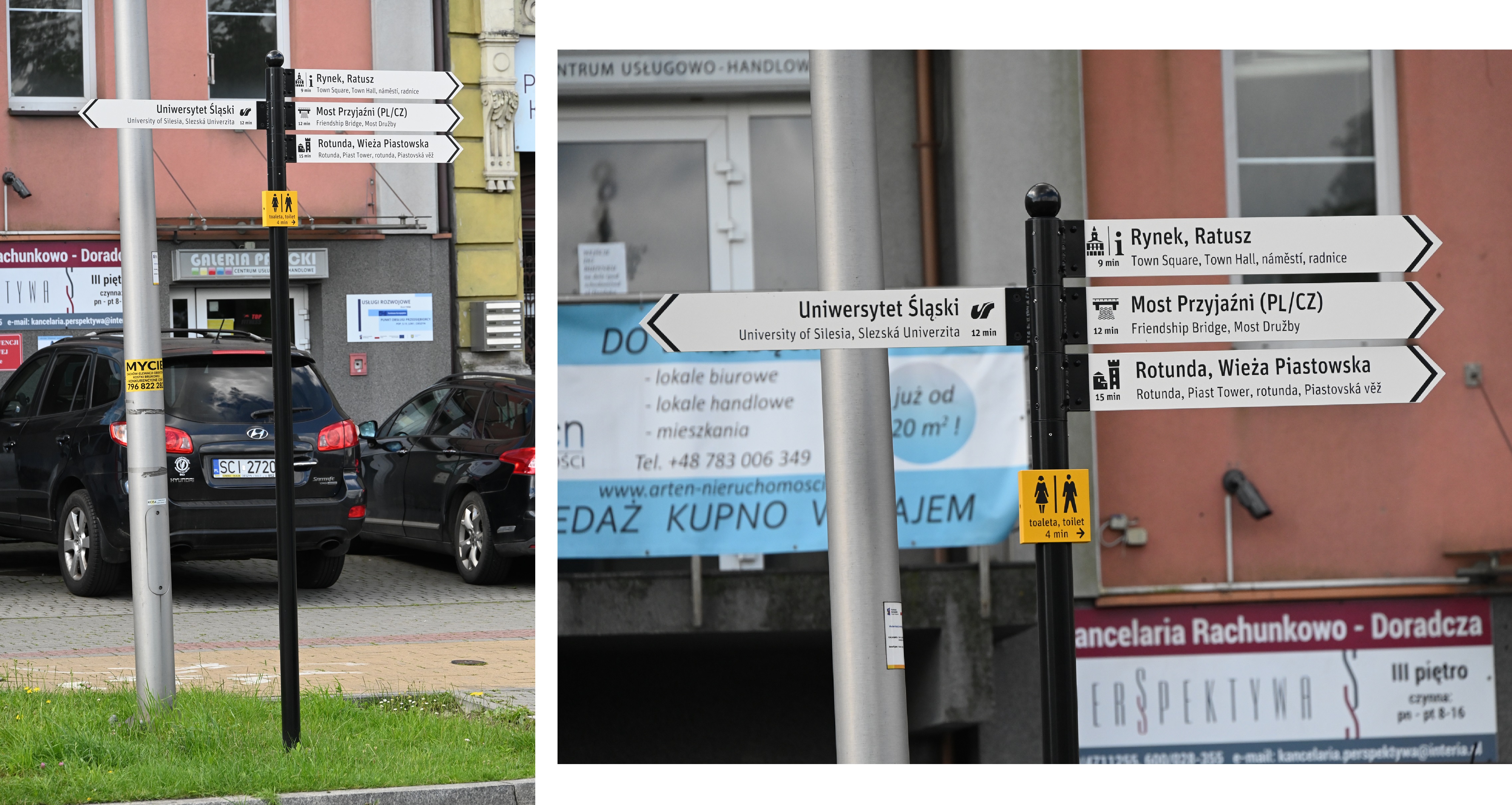 Słupek przy ul. Hajduka
